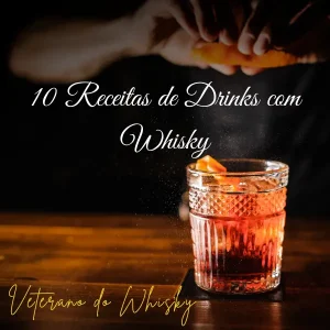 Capa do ebook 10 Receitas de Drinks com Whisky