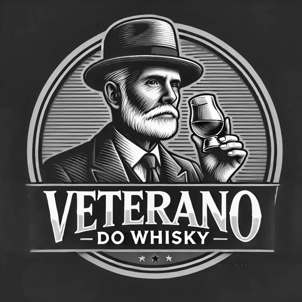 Veterano do whisky sinalizando o fechamento do artigo