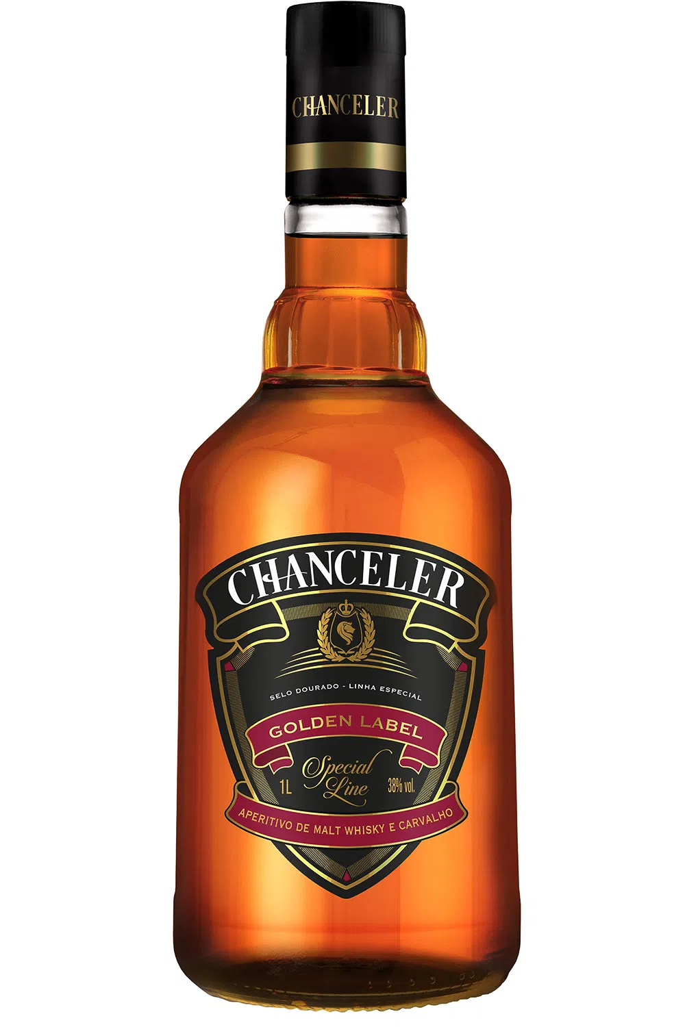 Garrafa de Whisky Chanceler Golden Label 