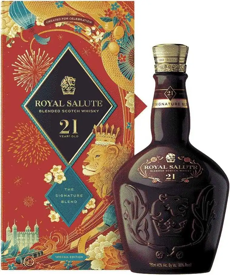 Whisky Royal Salute 21 Year Old Signature Blend Edição Especial Chinesa