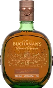 Garrafa de Whisky Buchanan's Special Reserve 18 anos.