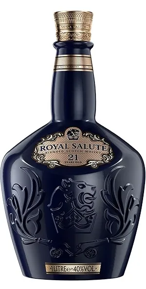 Garrafa de Whisky Chivas Regal Royal Salute 21 anos.