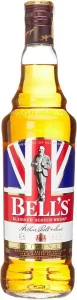 Garrafa de Whisky Bell's Blended Scotch.
