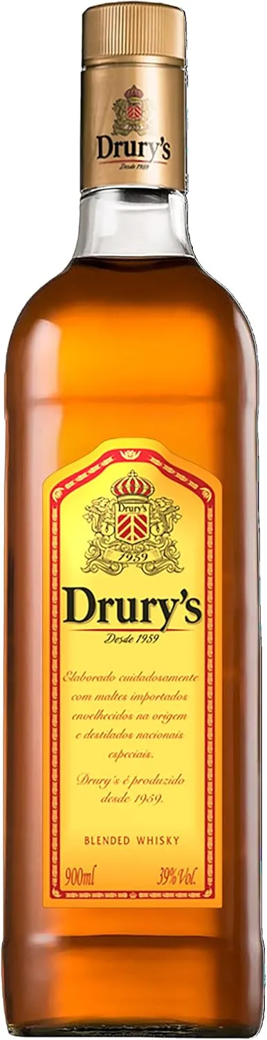 Whisky Drury's Blended 900ml.