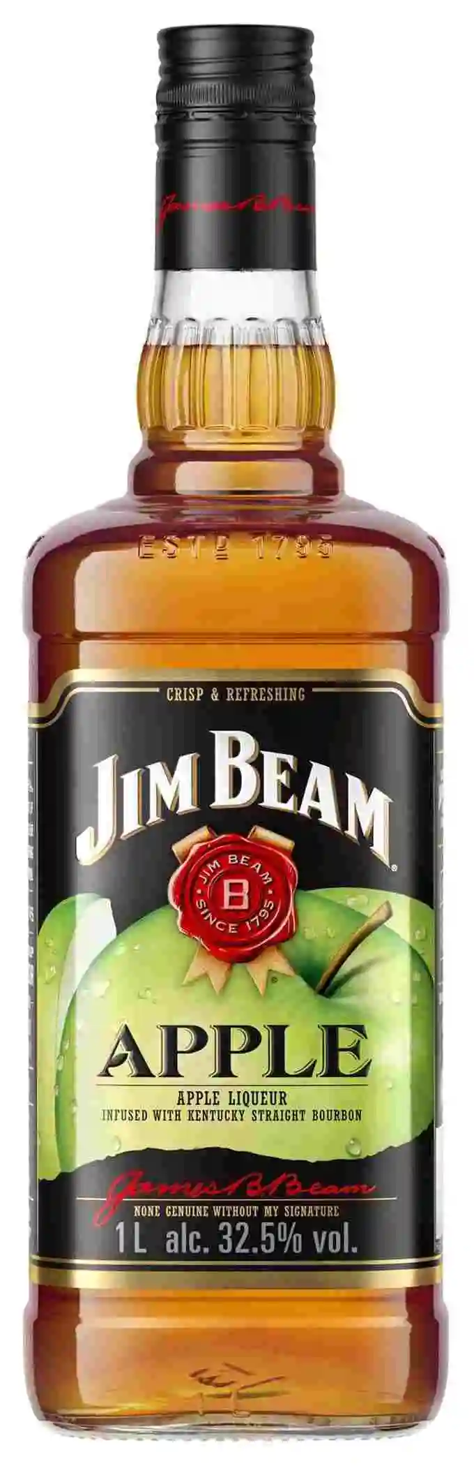 Garrafa de Whisky Jim Beam Apple.