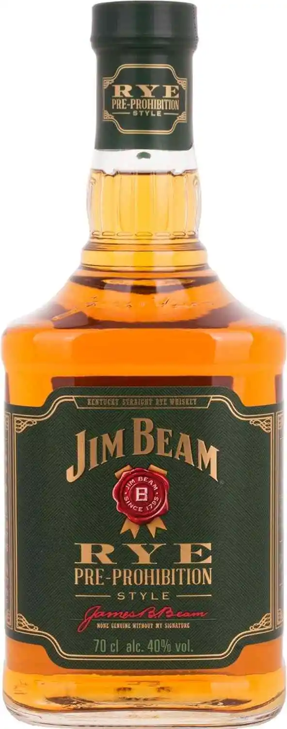 Garrafa de Whisky Jim Beam Rye