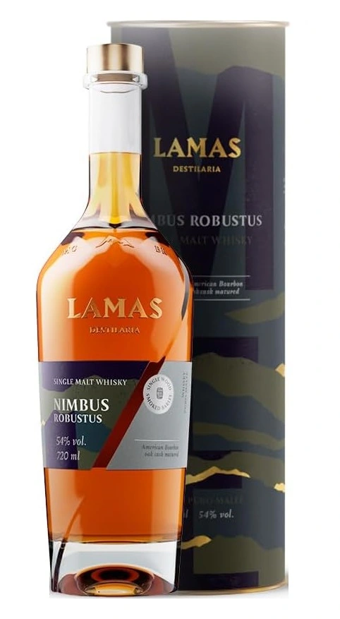 Lamas Nimbus Robustus single malt whisky.