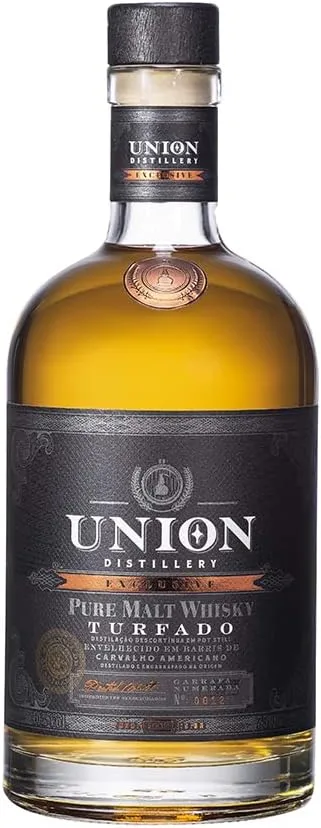 Whisky Pure Malt Turfado Union Distillery.