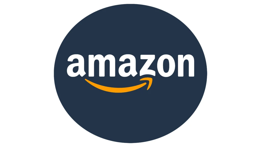 Logo da Amazon Brasil destacando avaliações positivas de compradores.